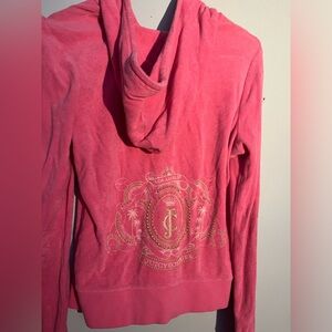 hot pink juicy couture zip up